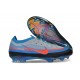 Bota de Futbol Nike Mercurial Vapor XVII Elite FG Cian Rojo