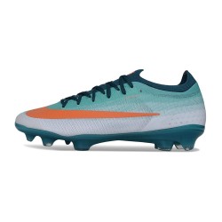 Bota de Futbol Nike Mercurial Vapor XVII Elite FG Verde Naranja