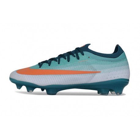 Bota de Futbol Nike Mercurial Vapor XVII Elite FG Verde Naranja