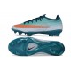 Bota de Futbol Nike Mercurial Vapor XVII Elite FG Verde Naranja