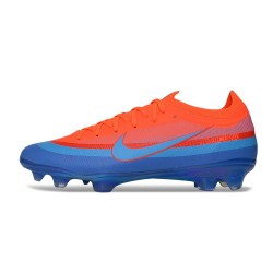 Bota de Futbol Nike Mercurial Vapor XVII Elite FG Naranja Azul