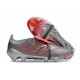 Botines de Futbol adidas Predator 26 Elite FT FG Gris Rojo
