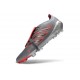 Botines de Futbol adidas Predator 26 Elite FT FG Gris Rojo