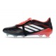 Botines de Futbol adidas Predator 26 Elite FT FG Negro Blanco Rojo