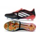 Botines de Futbol adidas Predator 26 Elite FT FG Negro Blanco Rojo