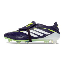 Botines de Futbol adidas Predator 26 Elite FT FG Negro Blanco