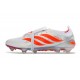 Botines de Futbol adidas Predator 26 Elite FT FG Blanco Rojo