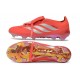 Botines de Futbol adidas Predator 26 Elite FT FG Rojo Plateada