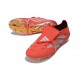 Botines de Futbol adidas Predator 26 Elite FT FG Rojo Plateada