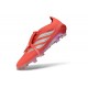 Botines de Futbol adidas Predator 26 Elite FT FG Rojo Plateada
