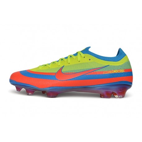 Zapatillas Nike Air Zoom Mercurial Vapor 17 Elite FG Amarillo Rojo Azul