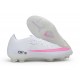 Zapatillas Nike Air Zoom Mercurial Vapor 17 Elite FG CR7 Blanco Rosa