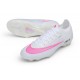 Zapatillas Nike Air Zoom Mercurial Vapor 17 Elite FG CR7 Blanco Rosa