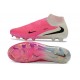 Botas de fútbol altas Nike Phantom 6 Elite FG Rosa Blanco