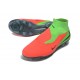 Tacos de Futbol Nike Phantom 6 Elite High FG Hot Punch Negro Verde Strike