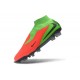 Tacos de Futbol Nike Phantom 6 Elite High FG Hot Punch Negro Verde Strike