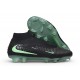 Tacos de Futbol Nike Phantom 6 Elite High FG Negro Verde