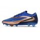 Zapatos de Fútbol Nike Phantom 6 Elite Low FG Azul oscuro Bronce