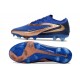 Zapatos de Fútbol Nike Phantom 6 Elite Low FG Azul oscuro Bronce