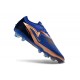 Zapatos de Fútbol Nike Phantom 6 Elite Low FG Azul oscuro Bronce