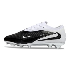 Zapatos de Fútbol Nike Phantom 6 Elite Low FG Negro Blanco