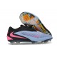 Zapatos de Fútbol Nike Phantom 6 Elite Low FG Azul claro Rosa