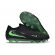 Zapatos de Fútbol Nike Phantom 6 Elite Low FG Negro Verde Espejismo