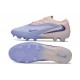 Zapato de Fútbol Nike Phantom 6 Elite Low FG Azul lavanda Rosa pálido 