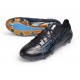 Zapatos de Fútbol adidas F50 Hyperfast Evo FG Negro Core Azul Lucid Ray
