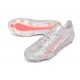 Zapatos de Fútbol adidas F50 Hyperfast Evo FG Blanco Rosa