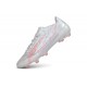 Zapatos de Fútbol adidas F50 Hyperfast Evo FG Blanco Rosa