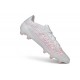Zapatos de Fútbol adidas F50 Hyperfast Evo FG Blanco Rosa