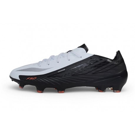 Zapatos de Fútbol adidas F50 Hyperfast Evo FG Blanco Negro