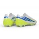 Zapatos de Fútbol adidas F50 Hyperfast Evo FG Blanco Azul