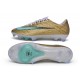 Nike Air Zoom Mercurial Superfly 11 Elite FG Mtlc Dorado Brillo verde