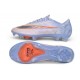 Botas de fútbol Nike Air Zoom Mercurial Superfly 11 Elite FG Blanco Azul Naranja
