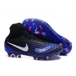 Nike Magista Obra 2 FG ACC Zapatos de Futbol - Negro Azul