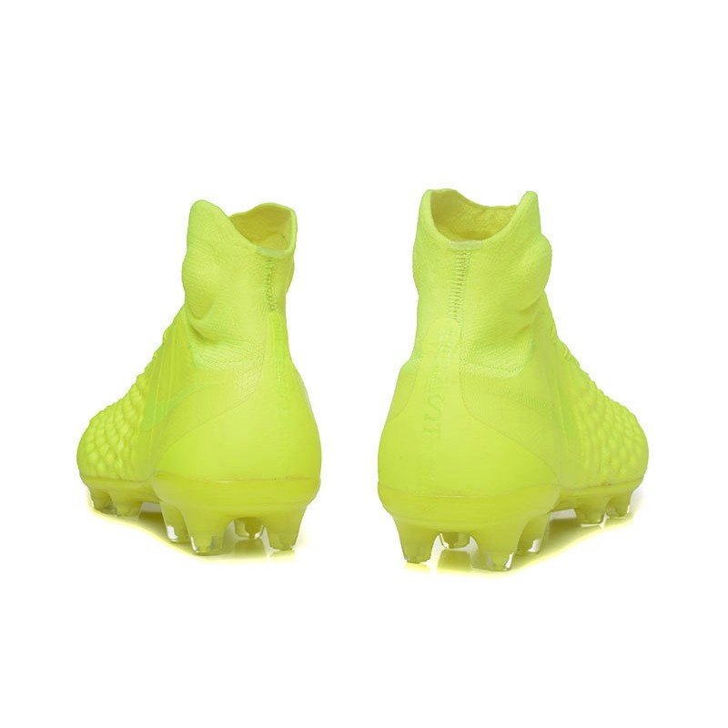 Zapatos Nike Magista Obra Ii Fg Con Acc Fútbol Botas - Amarillo