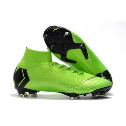 Nike Mercurial Superfly 6 Elite DF FG Zapatos de Fútbol - Verde Nergo