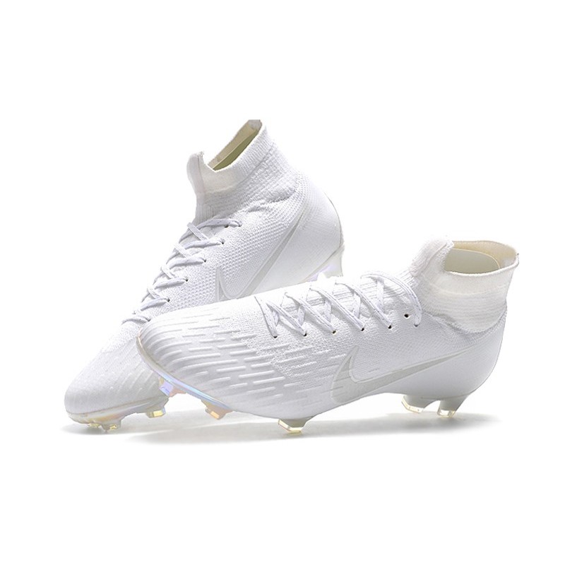 Nike Mercurial Superfly 6 Elite DF FG Zapatos de Fútbol - Blanco