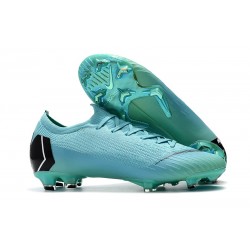 Nike Mercurial Vapor 12 Elite FG ACC Zapatillas de Fútbol - Azul Negro