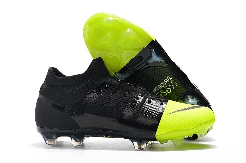 Zapatillas de Futbol Nike Mercurial GS 360 FG - Negro Voltio