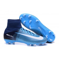 Nuevas Tacón de Fútbol Mercurial Superfly 5 FG ACC -Negro