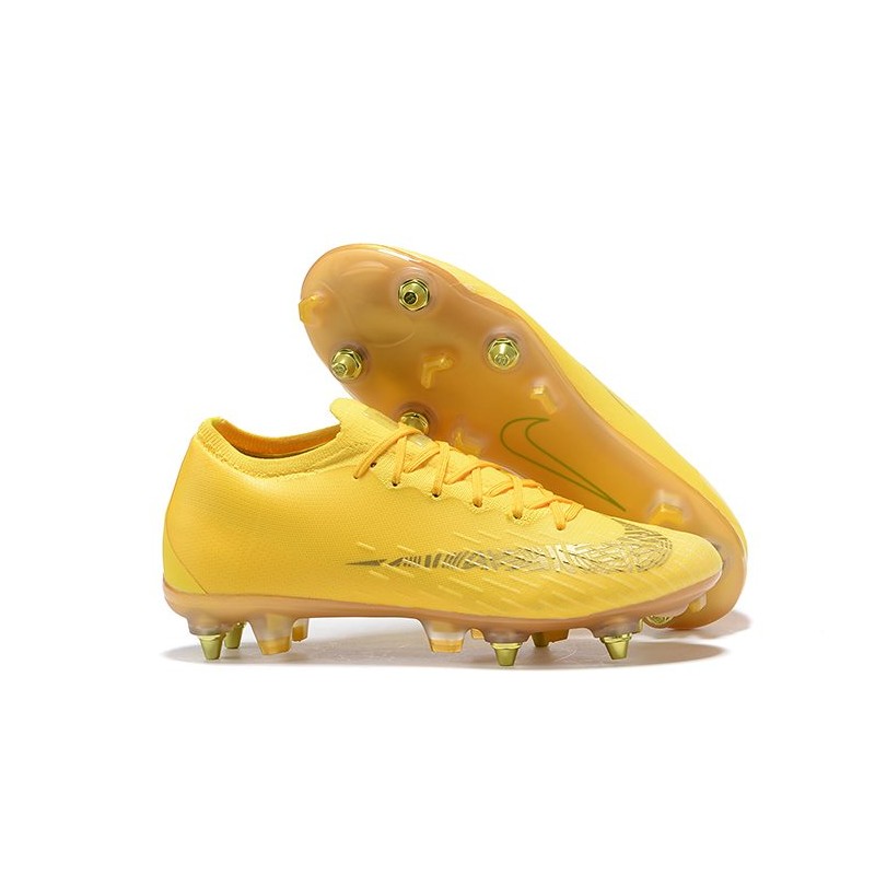 Nike Mercurial Vapor XII Elite FG Botas de Fútbol - Amarillo Oro