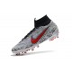 Neymar Nike Zapatos Mercurial Superfly 6 Elite AG-Pro Negro Blanco Rojo
