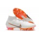 Nike Zapatos Mercurial Superfly 6 Elite AG-Pro Blanco Naranja