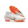Nike Zapatos Mercurial Superfly 6 Elite AG-Pro Blanco Naranja