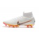 Nike Zapatos Mercurial Superfly 6 Elite AG-Pro Blanco Naranja