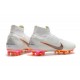 Nike Zapatos Mercurial Superfly 6 Elite AG-Pro Blanco Naranja