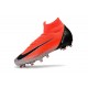 Nike Zapatos Mercurial Superfly 6 Elite AG-Pro Rojo Plata Negro